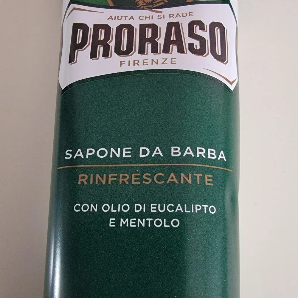 2 TWO Proraso Shaving Cream Italian Luxury Menthol Cooling 2 tubes 5.2 oz ea NEW